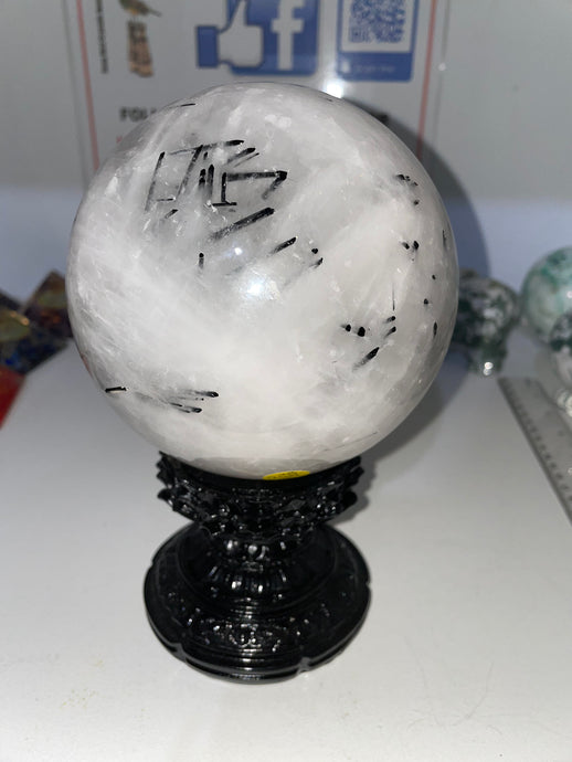 Black Tourmaline in Quartz sphere 2.33kg