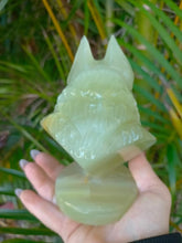 Carving Green onyx Wolf 1kg