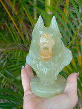 Carving Green onyx Wolf 1kg