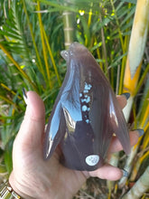 Carving Agate Penguin 478g