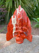 Red Jasper Indian Head