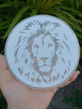 Selenite Charging Plate Lion