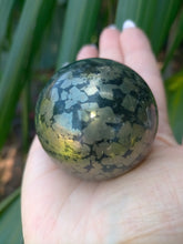 Sphere Pyrite in Basalt 314g