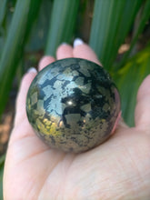 Sphere Pyrite in Basalt 314g