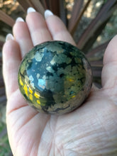 Sphere Pyrite in Basalt 314g