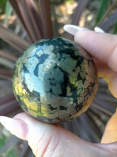 Sphere Pyrite in Basalt 314g